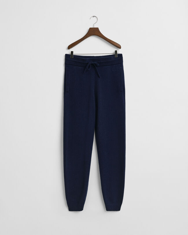 Gebreide broek van kasjmiermix