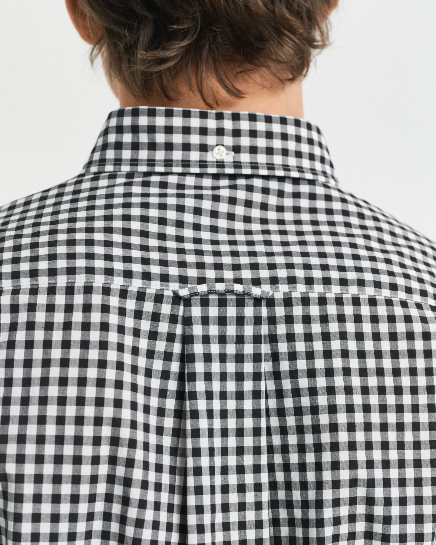Regular Fit Classic overhemd met Gingham-ruitje van poplin