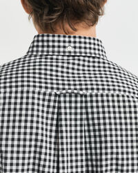 Regular Fit Classic overhemd met Gingham-ruitje van poplin