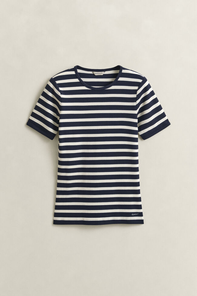 Geribd T-shirt met strepen