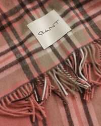 Wollen sjaal met Schotse ruit