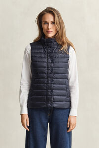 Lichte donsbodywarmer