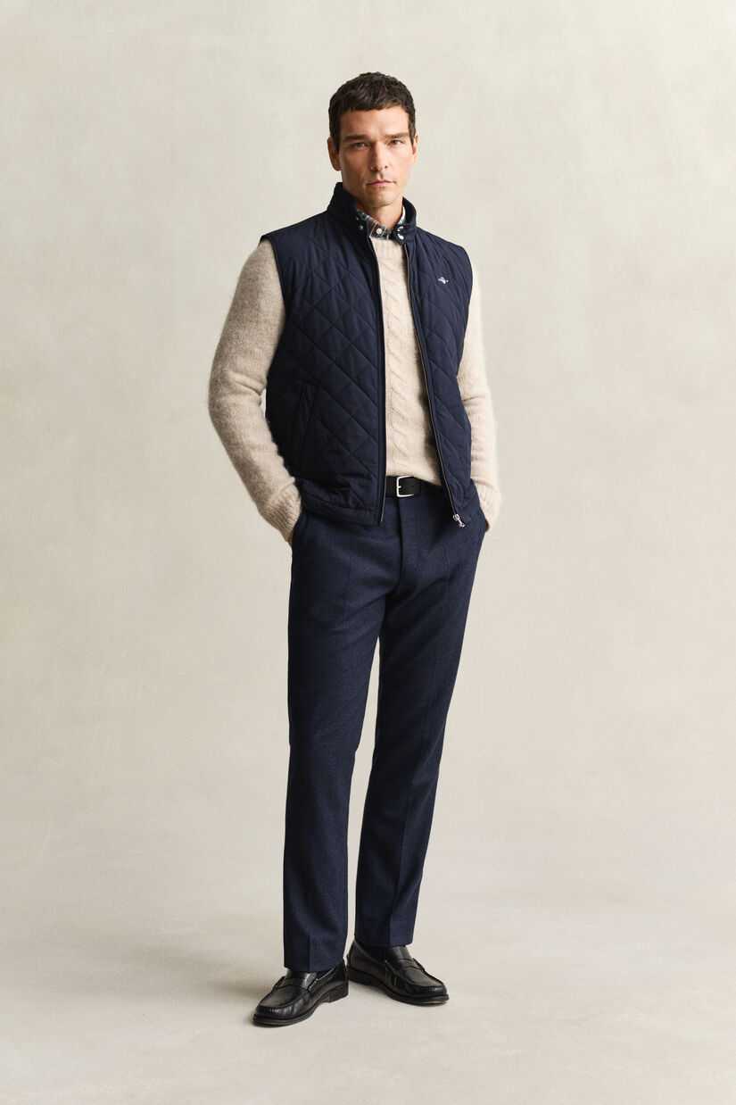 Gewatteerde Windcheater-bodywarmer