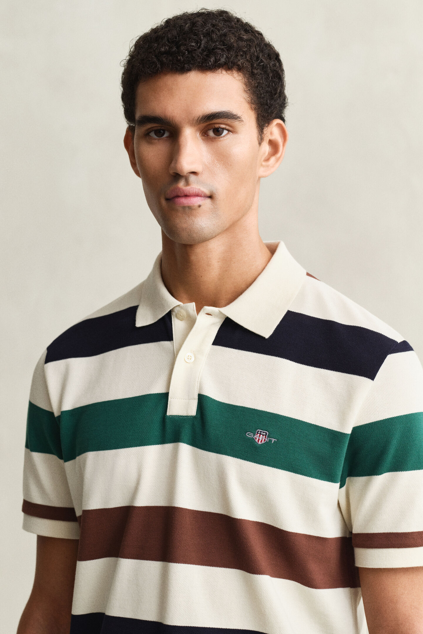 Gestreept poloshirt
