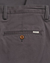 Slim Fit chino van keperstof