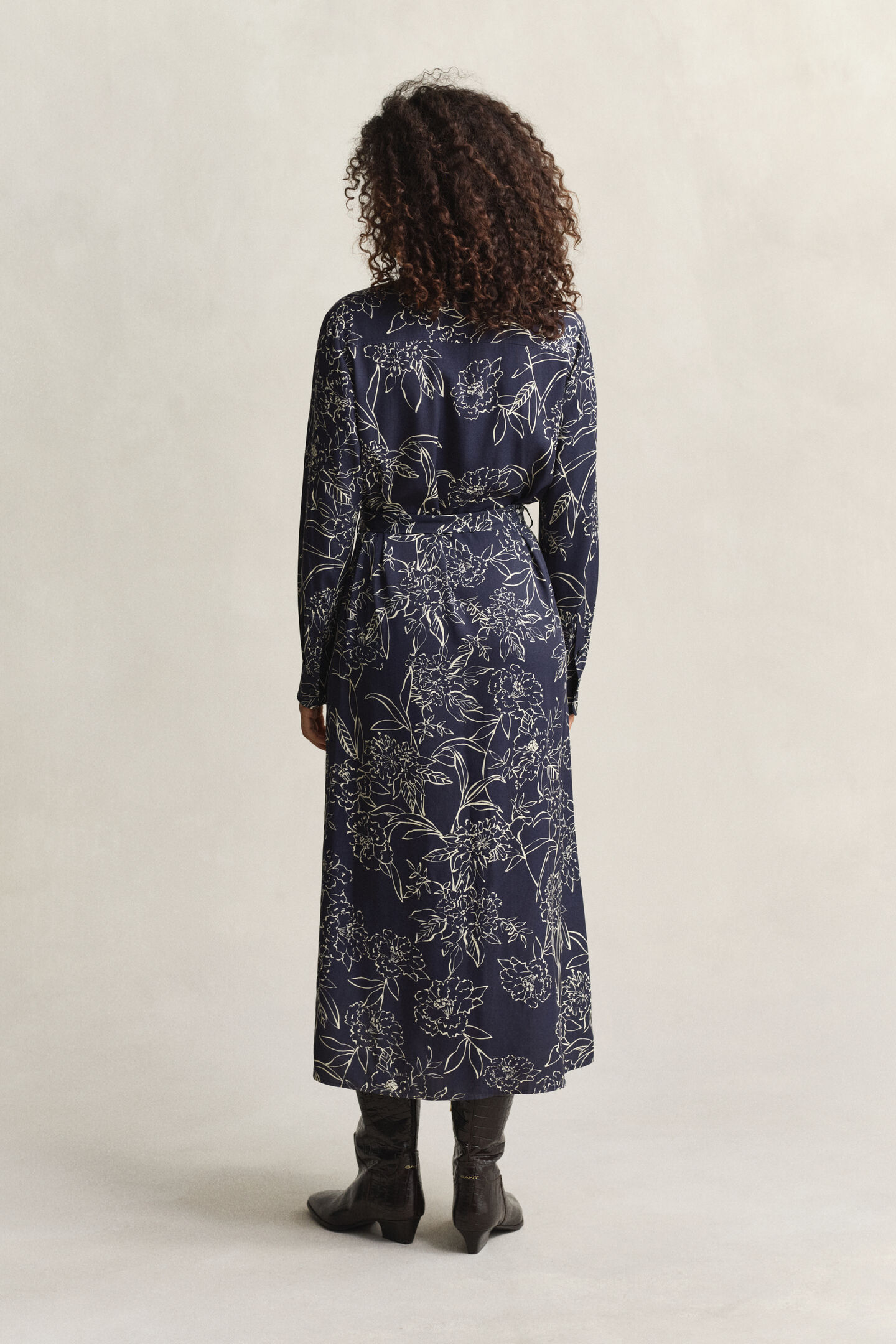 Overhemdjurk met bloemenprint