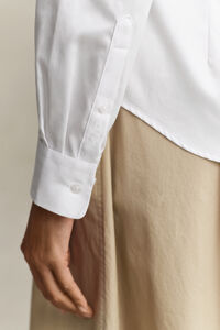 Satijnen overoverhemd