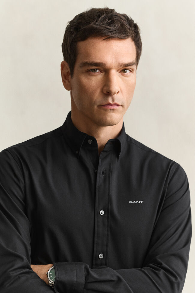 Regular Fit Pinpoint Oxford-overhemd