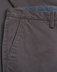 Slim Fit chino van keperstof