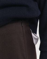 Halflange kokerrok van wolmix