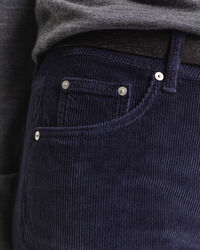 Flared corduroy jeans