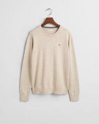 Teens Shield klassieke katoenen sweater met ronde hals