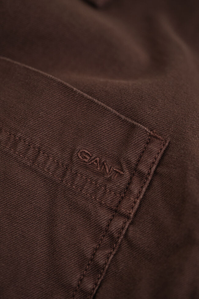 Overshirt met linnenmix