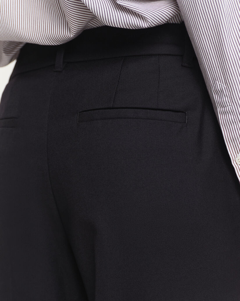 Getailleerde broek van wolmix