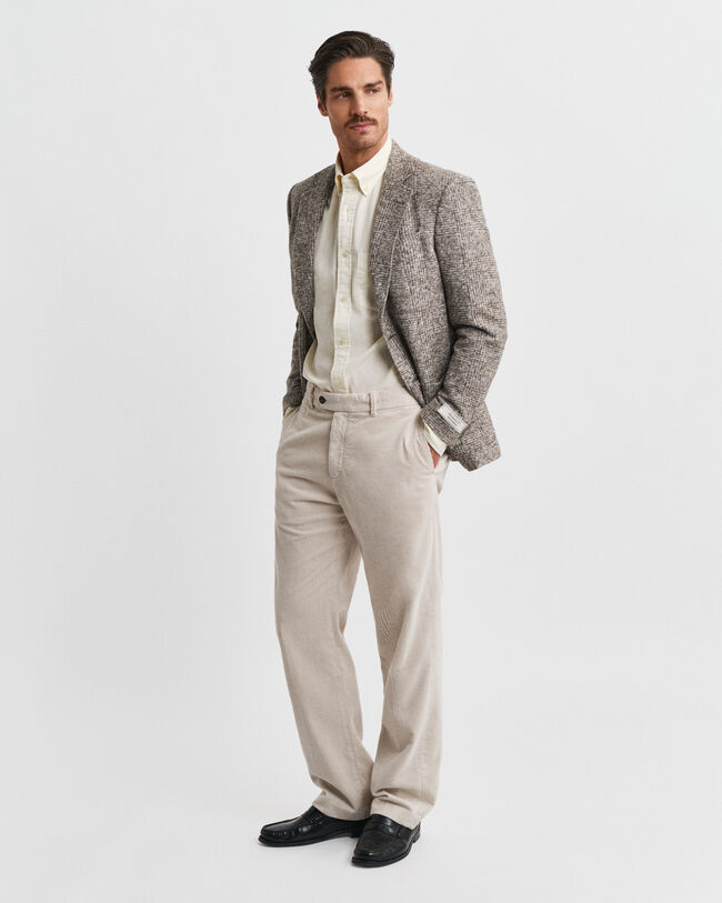 Gebreide blazer met ruiten