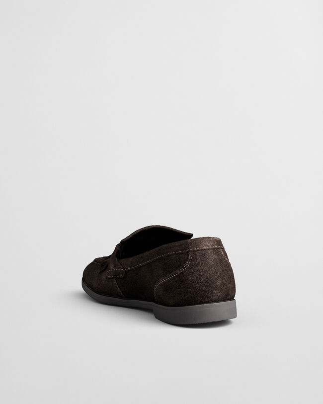 Gimble leren loafers