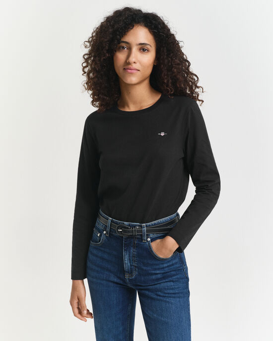 Shield T-shirt met lange mouwen