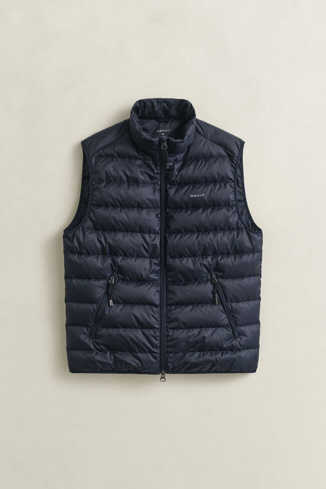 Lichte donsbodywarmer