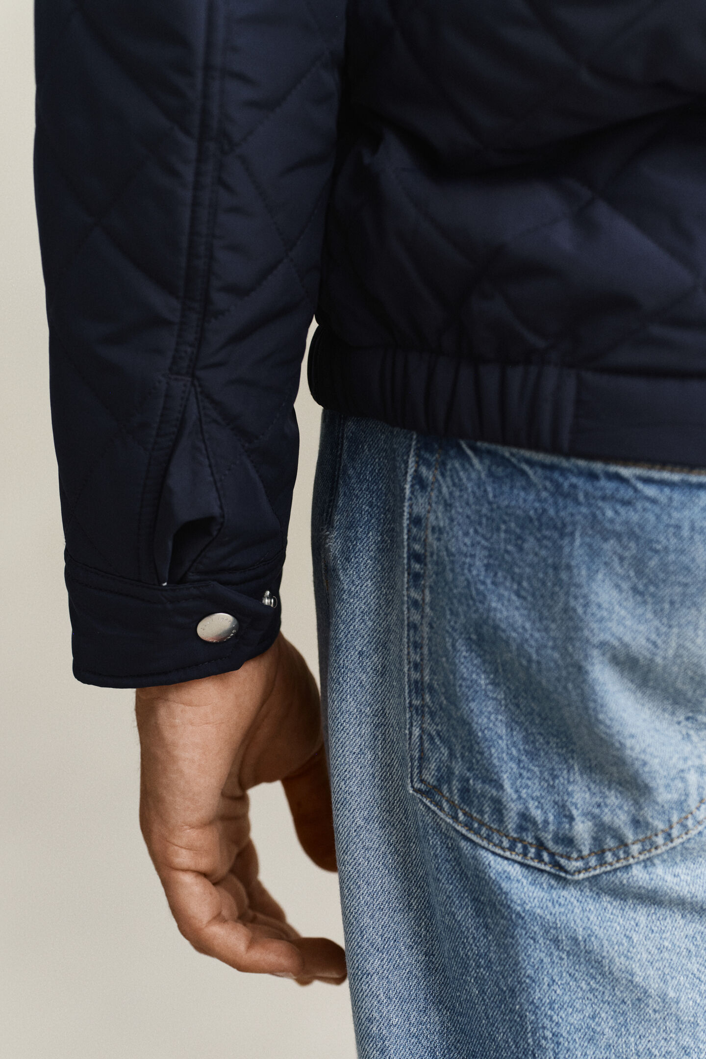 Gewatteerde Windcheater