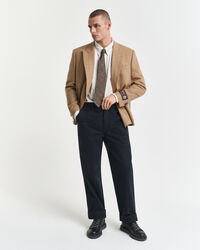 Flanellen Camel Club blazer