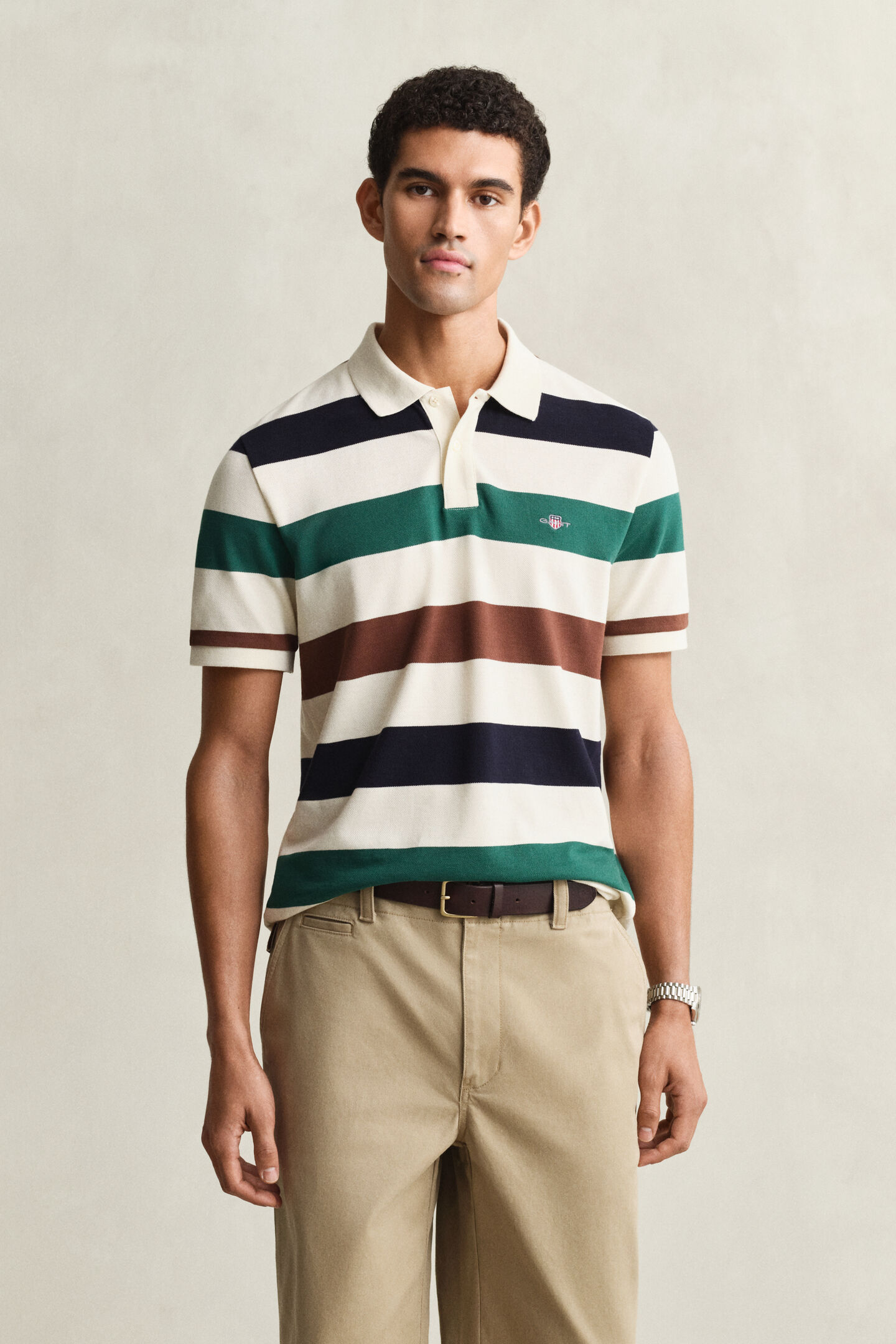 Gestreept poloshirt