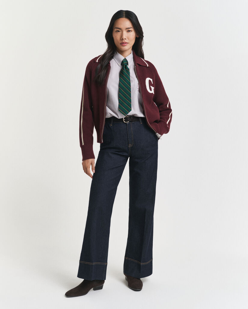 GANT Varsity vest met rits