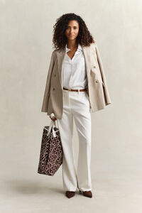 Relaxed Fit Classic overoverhemd van poplin