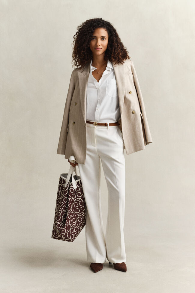 Relaxed Fit Classic overoverhemd van poplin