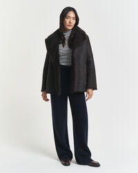 Broek van gebreide wol