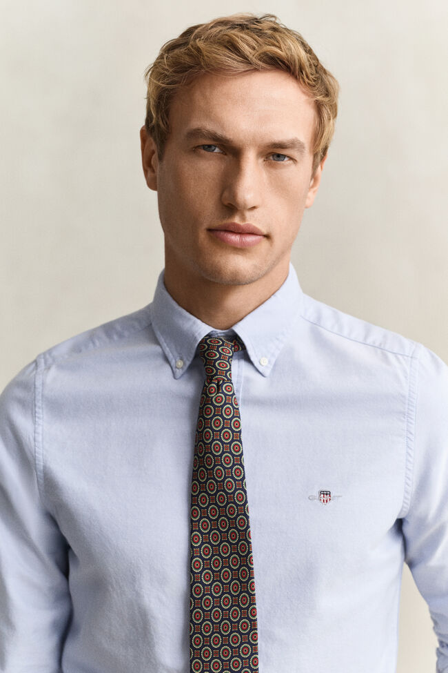 Slim Fit klassiek Oxford-overhemd