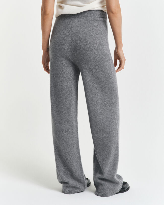 Broek van gebreide wol