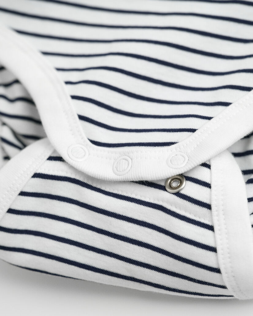 Baby Shield romper met strepen