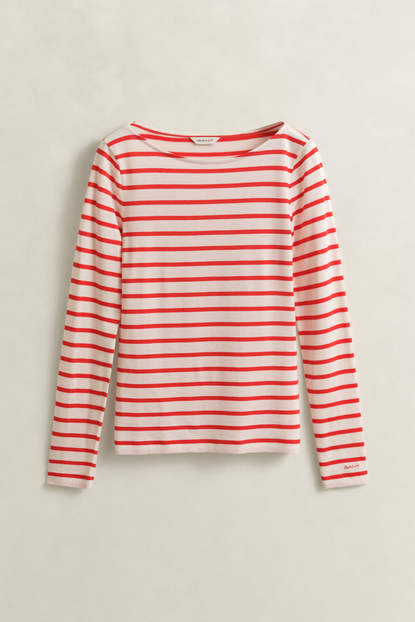 T-shirt met lange mouwen en Bretonse streep