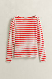T-shirt met lange mouwen en Bretonse streep