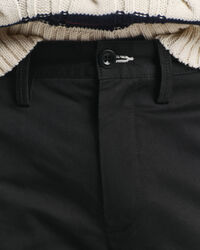 Slim Fit chino van keperstof