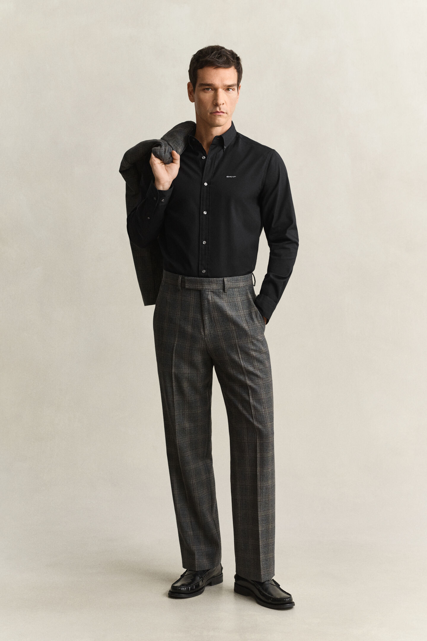 Regular Fit Pinpoint Oxford-overhemd