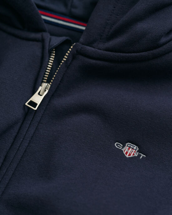 Teens Shield hoodie met ritssluiting