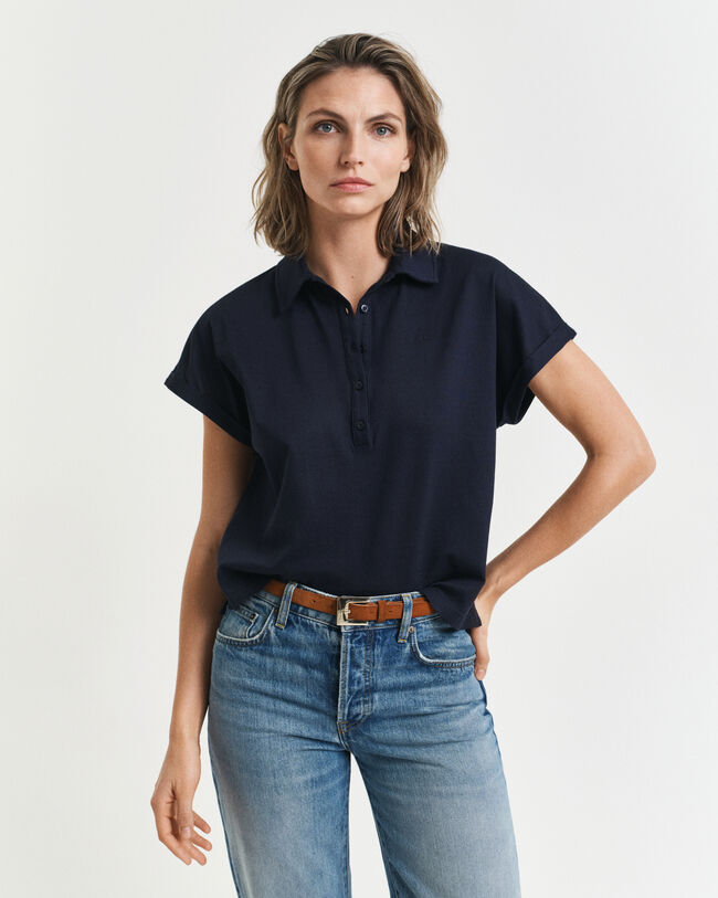 Piqu&eacute; poloshirt