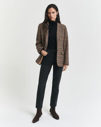 Zwarte Slim Fit cropped jeans