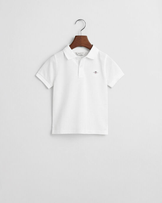 Kids Shield piqu&eacute; poloshirt