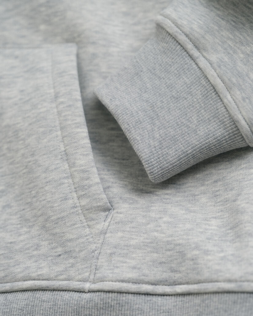 Teens Shield hoodie met ritssluiting