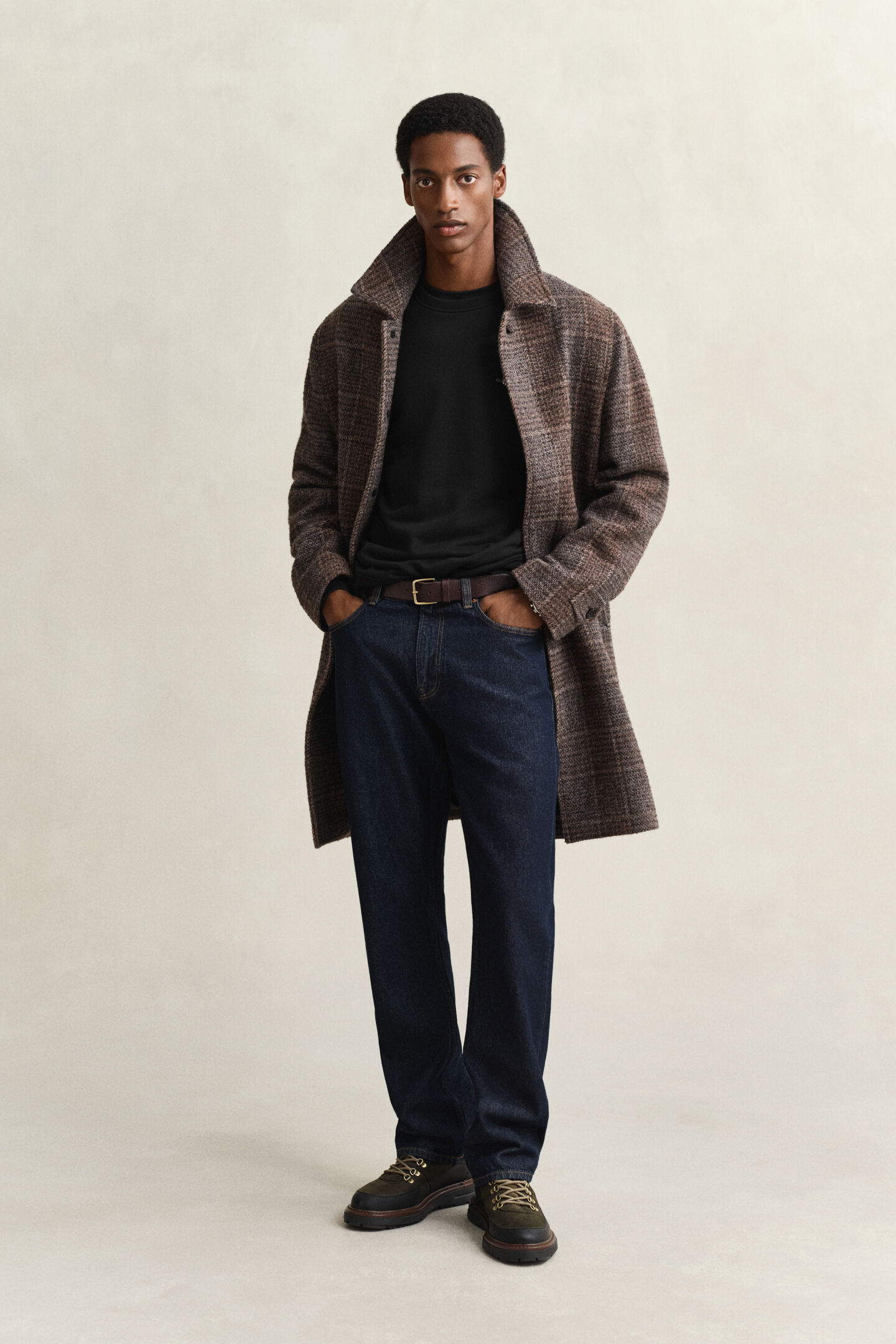 Shield sweatshirt met ronde hals