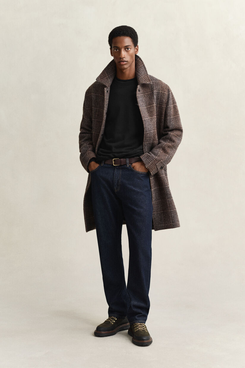 Shield sweatshirt met ronde hals