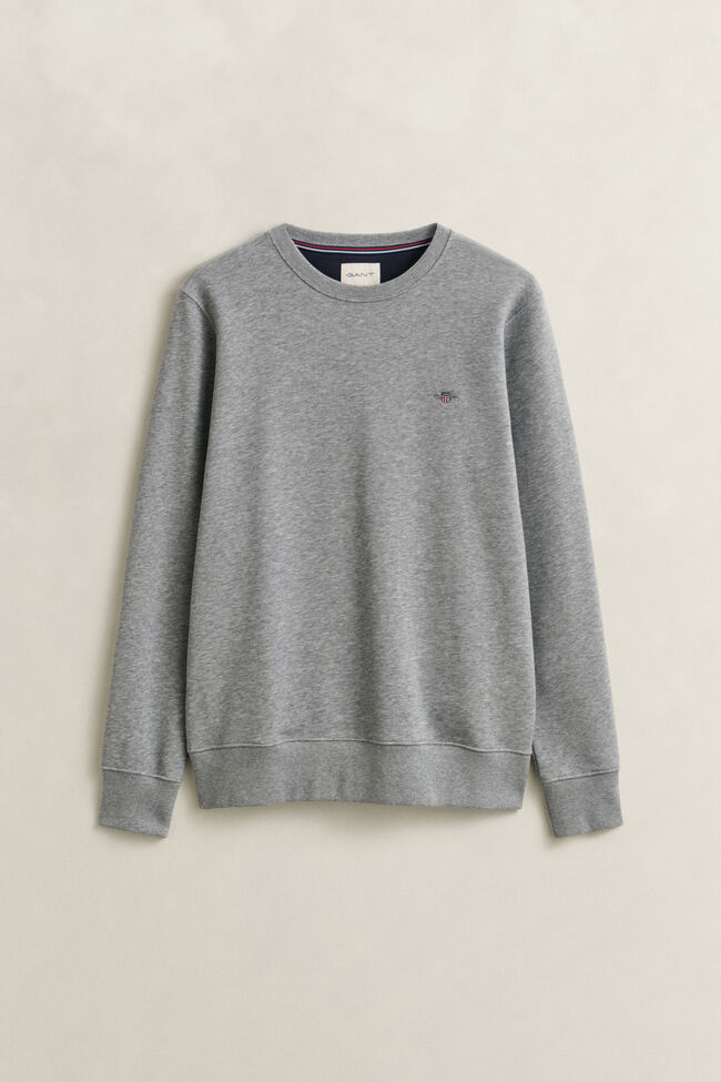 Shield sweatshirt met ronde hals