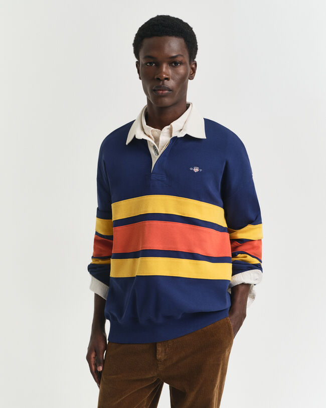 Heavy Rugger met kleurblokken