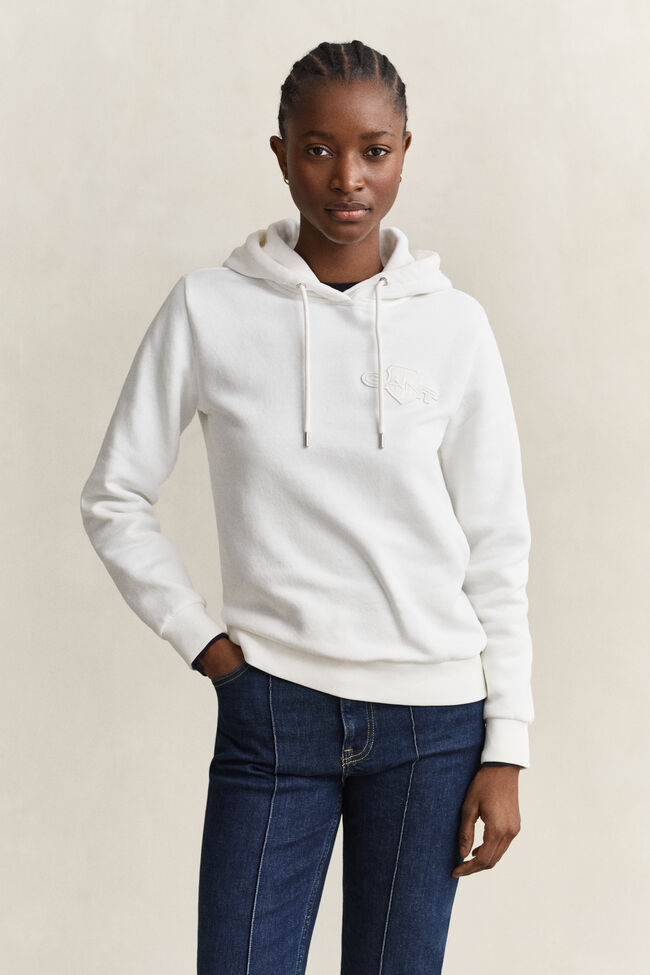 Tonal Shield hoodie