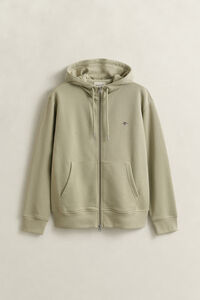 Shield hoodie met ritssluiting