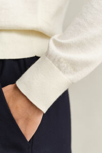 Lichtgewicht vest met ronde hals