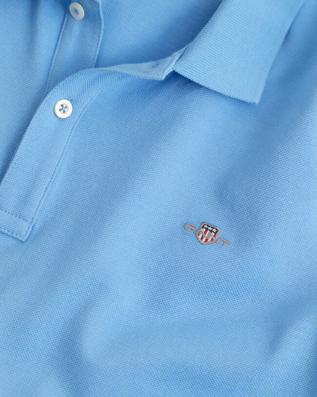 Teens Shield piqu&eacute; poloshirt