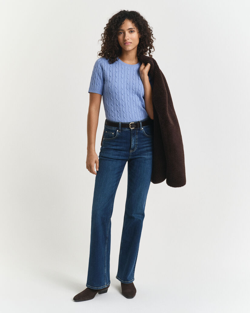 Slim Fit flared jeans